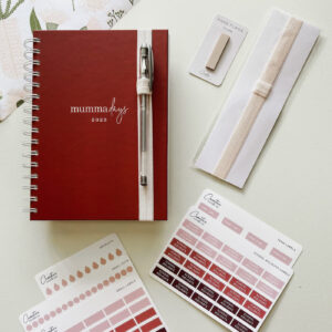 mumma days a5 weekly planner and planner accesories 2023